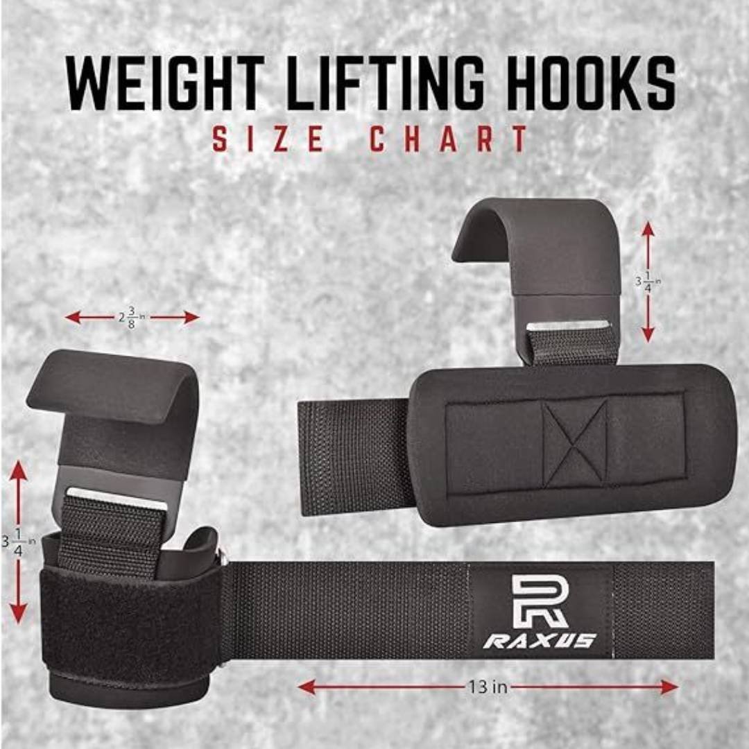 Raxus Weight Lifting Hooks - Image 7