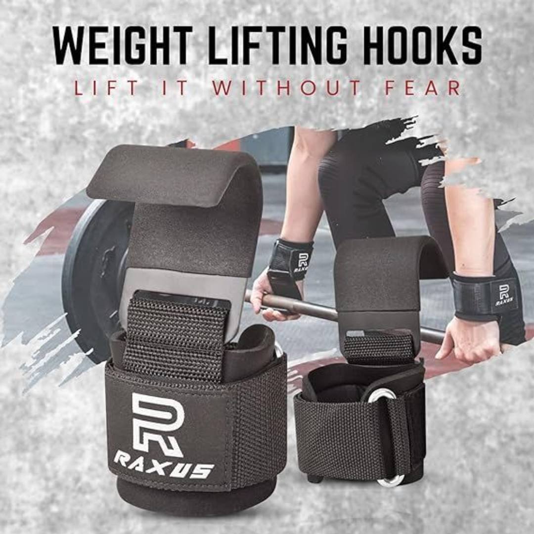 Raxus Weight Lifting Hooks - Image 6