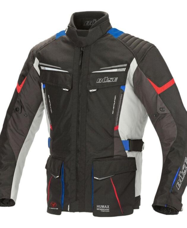 Buse Lake Pro Men's Motorcycle Jacket Blue