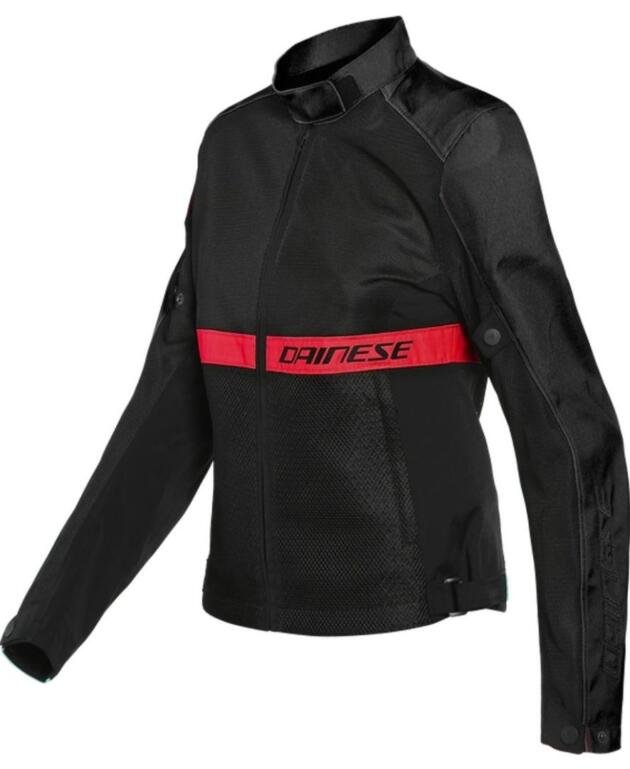 DAINESE LADY RIBELLE AIR JACKET BLACK/RED