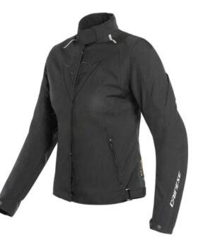 DAINESE WOMEN'S MOTORCYCLE JACKET LAGUNA SECA 3 LADY D-DRY BLACK