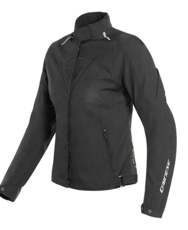 DAINESE WOMEN'S MOTORCYCLE JACKET LAGUNA SECA 3 LADY D-DRY BLACK