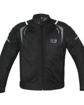 FREEDAY MEN'S SUMMER MOTORCYCLE JACKET WITH DETACHABLE WATERPROOF LINING V-70