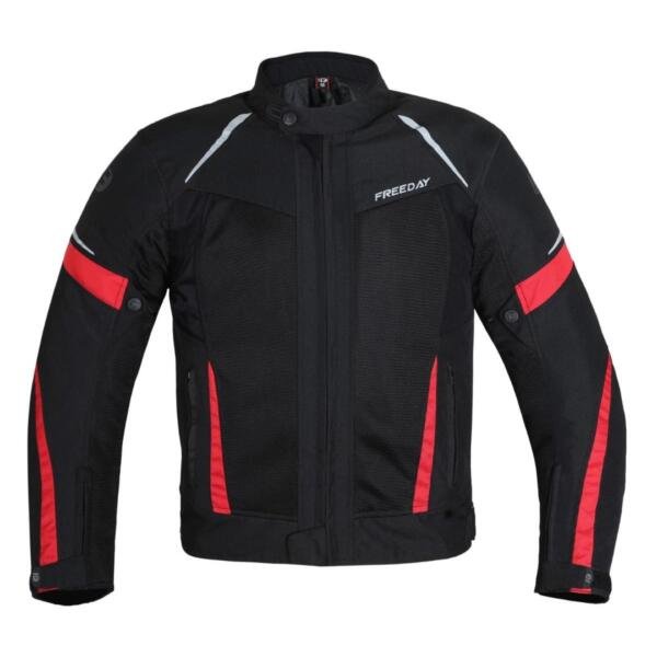 FREEDAY MOTORCYCLE JACKETS MEN SUMMER V-150 RED