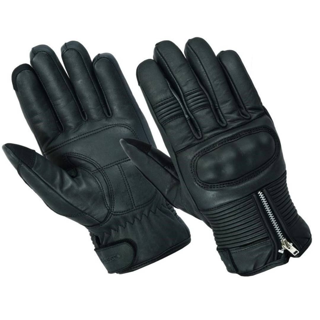 FREEDAY MOTORCYCLE LEATHER GLOVES CLASSIC STYLE VINTAGE GW-500