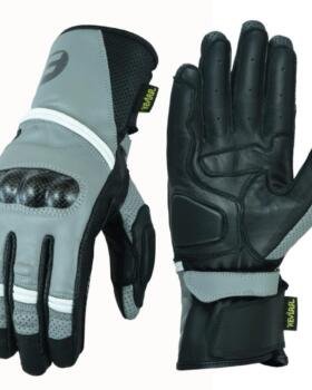 FREEDAY MOTORCYCLE RACING LEATHER GLOVES FD-650 SKY
