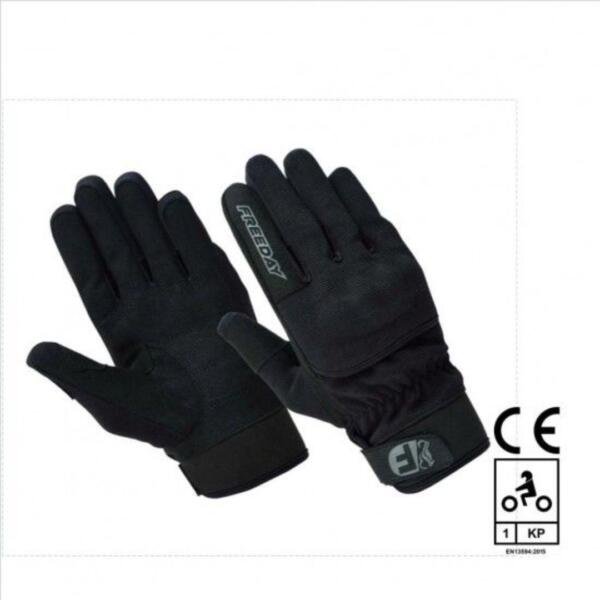 FREEDAY WINTER MOTORCYCLE GLOVES MEN GW-210 BLACK