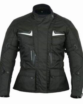 FREEDAY WINTER MOTORCYCLE JACKET WOMEN ARONA - BLACK CE PROTECTORS
