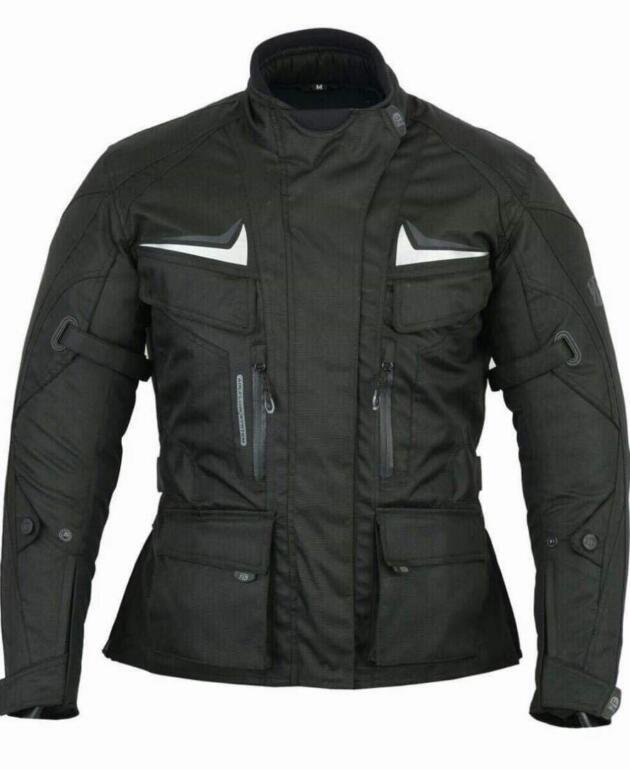 FREEDAY WINTER MOTORCYCLE JACKET WOMEN ARONA - BLACK CE PROTECTORS