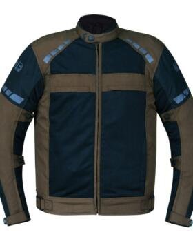 MEN'S SUMMER V-90 BROWN FREEDAY MOTORCYCLE COATS