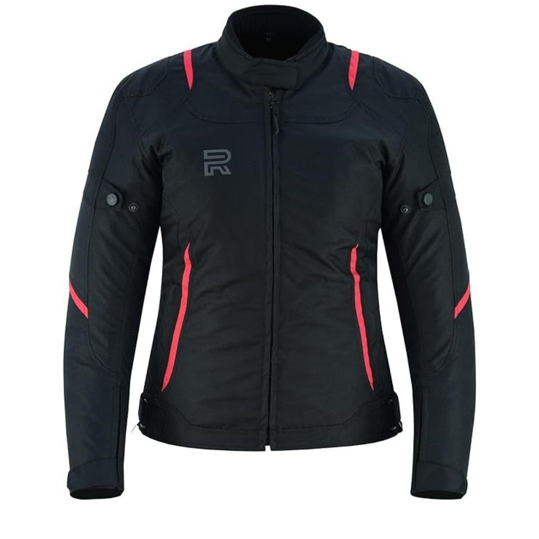 RAXUS BLADE WINTER MOTORCYCLE JACKET WOMEN RED