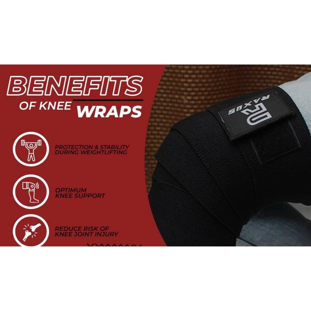 RAXUS Knee Support Bandage for Weight Lifting - Image 4