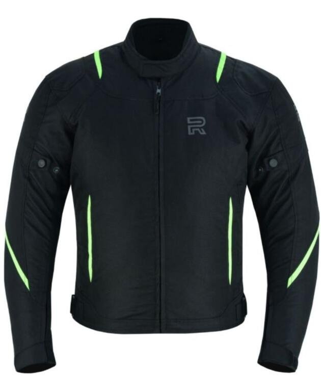 RAXUS MEN'S WINTER MOTORCYCLE JACKET FLUOR BLADE