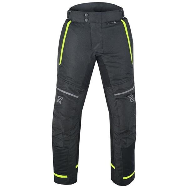RAXUS PANTALONES DE MOTO PARA HOMBRE DE VERANO TRACK-COOLPRO FLÚOR
