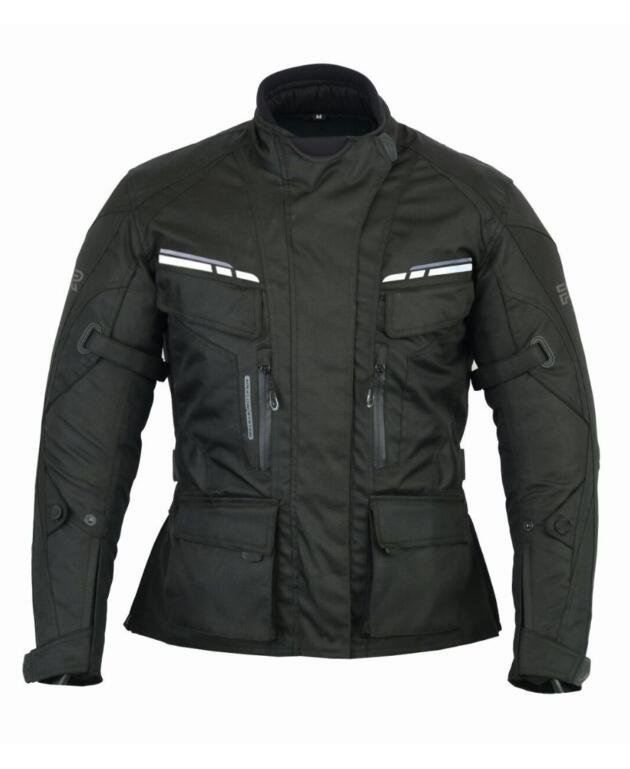 RAXUS WOMEN'S WINTER MOTORCYCLE JACKET ZOE- BLACK