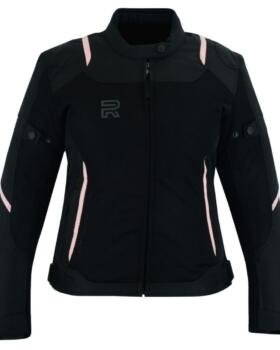 Raxus Summer Motorcycle Jacket Women Track- Pink