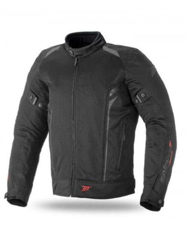 SEVENTY JT32 SUMMER TOURING MOTORCYCLE JACKET FOR MAN BLACK