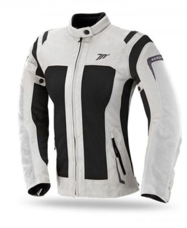 SEVENTY SD-JT46 WOMEN'S SUMMER TOURING JACKET BLACK/WHITE