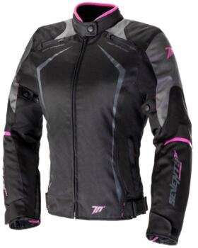 SEVENTY WOMEN'S SHORT RACING SD-JR49 MOTORCYCLE JACKET PINK