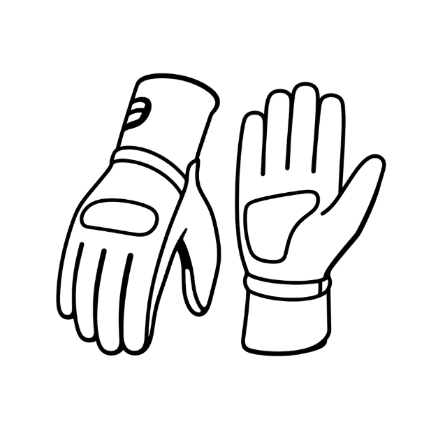 Motorcycle gloves category