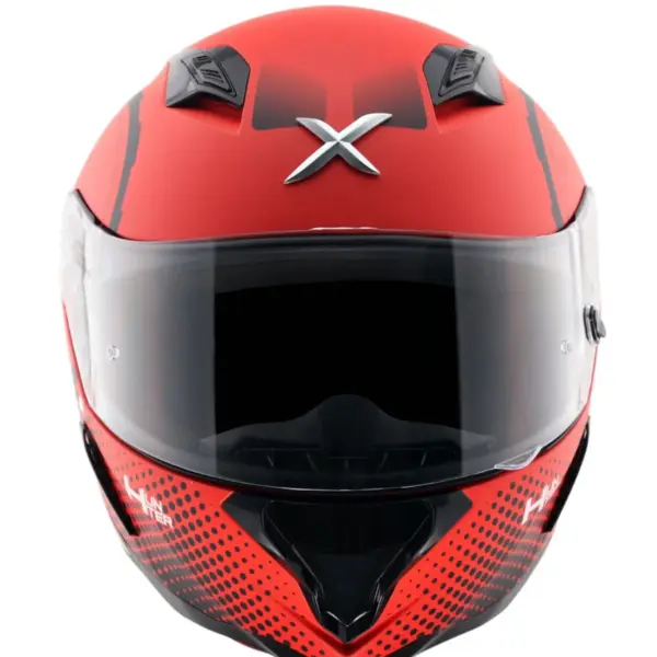 AXOR Hunter Spear Black Red Full Face Helmet