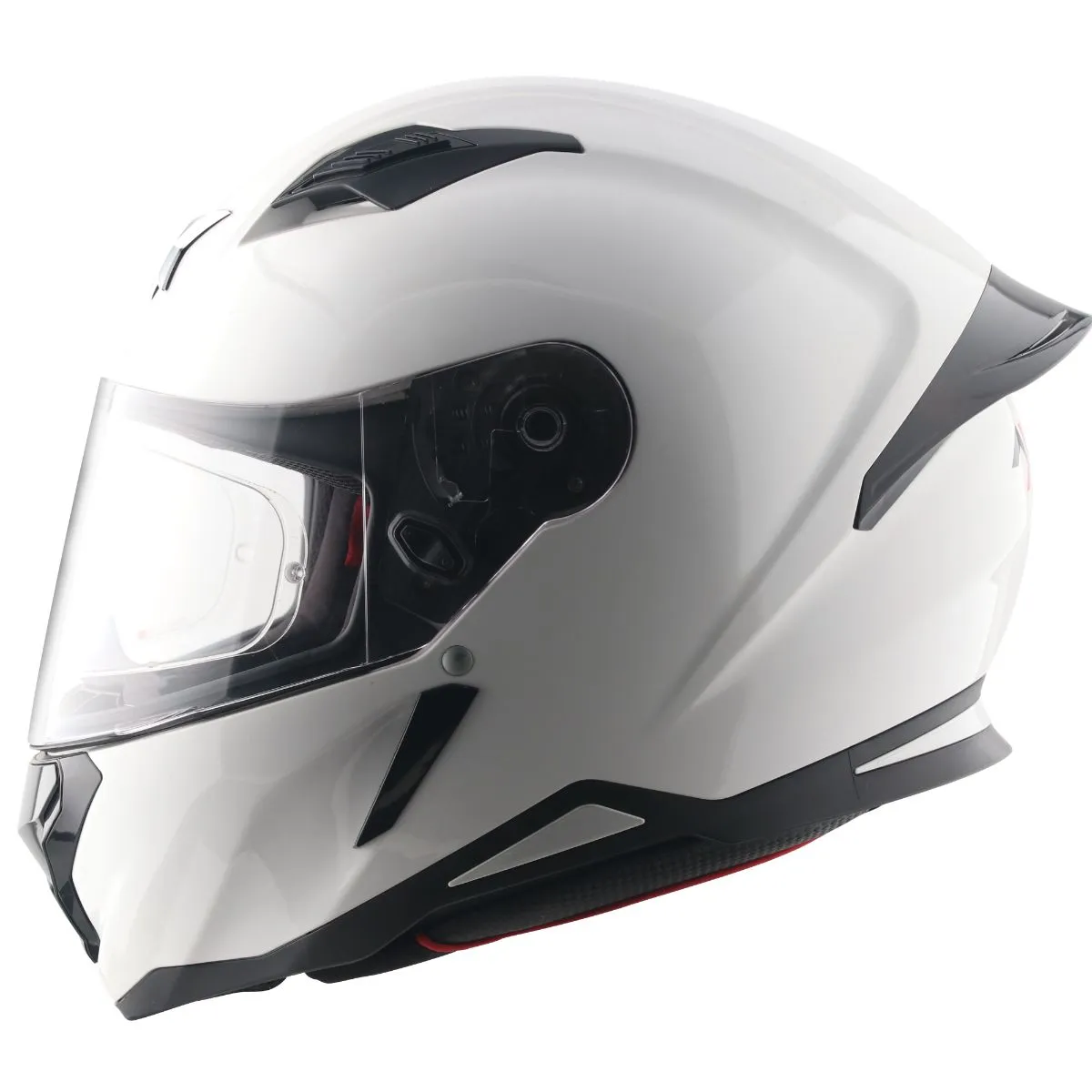 AXOR SH-890 Hunter Anti-Scratch Visor Close Up White Pearl