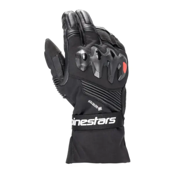 Alpinestars Boulder Gore-Tex Gloves – Black | CE Level 1 KP Certified | GORE-TEX Waterproof | PrimaLoft Gold Insulated | All Terra Adventure Gloves