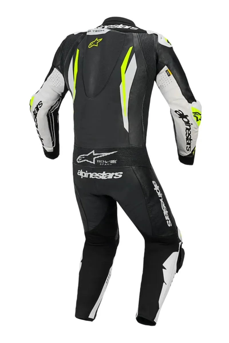 Alpinestars GP Tech V5 One Piece Leather Suit Green rear view