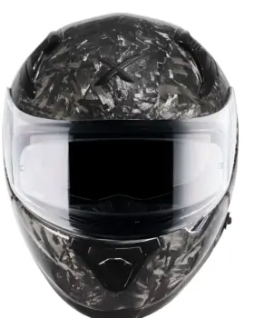 AXOR Apex Forged Carbon Full Face Helmet Carbone Front View