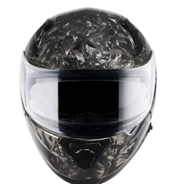 AXOR Apex Forged Carbon Full Face Helmet Carbone Front View