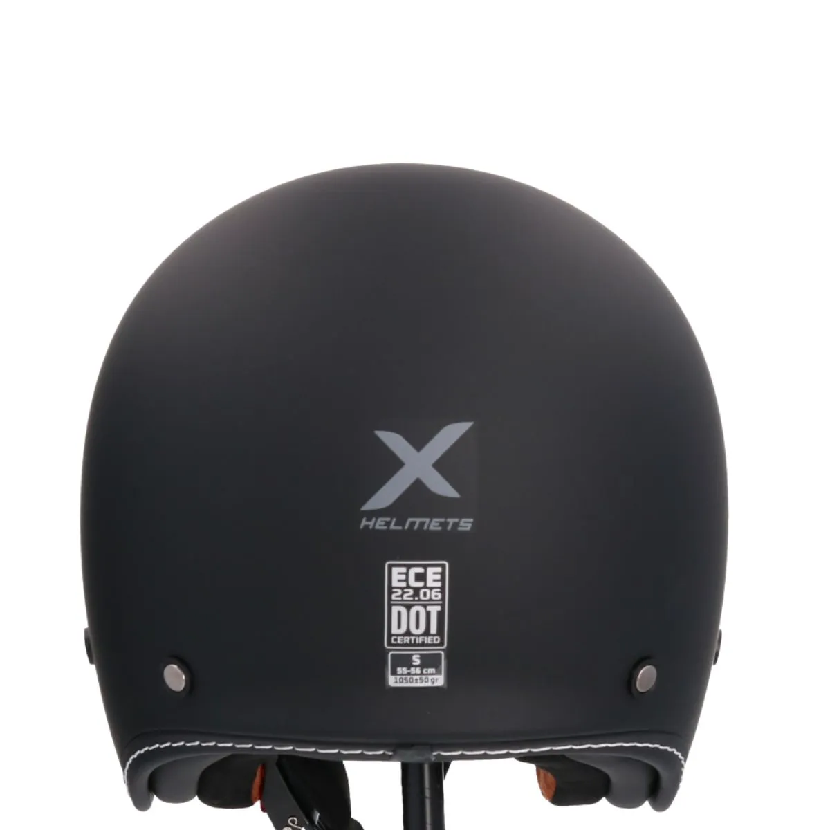 AXOR Dallas Solid Jet Helmet ECE 22.06 DOT certified Matt Black