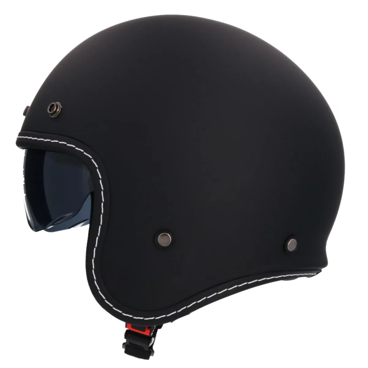 AXOR Dallas Solid Jet Helmet Matt Black left side view