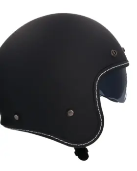AXOR Dallas Solid Jet Helmet Matt Black right side view