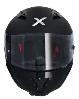 AXOR Hunter Solid Full Face Helmet Matt Black front view