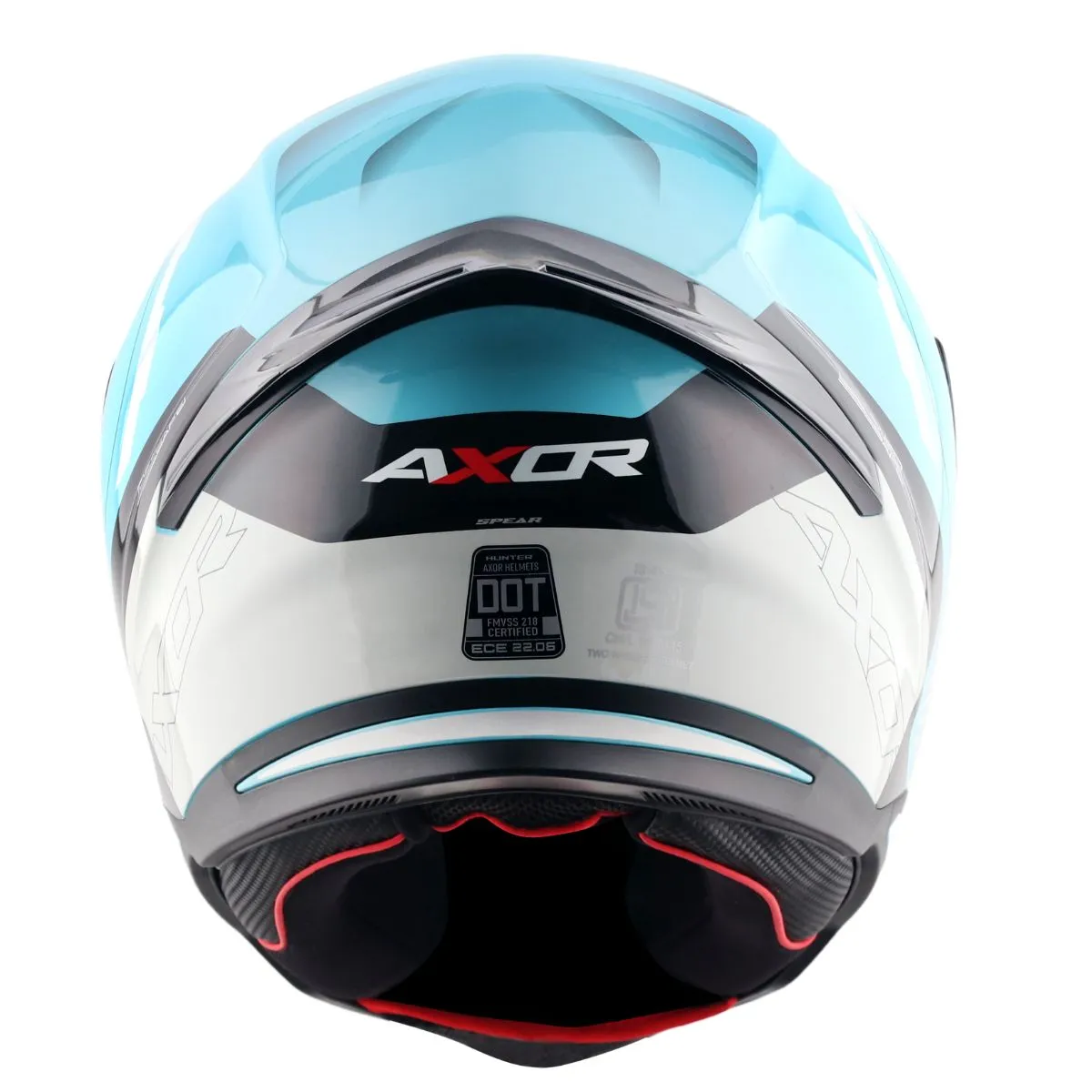 AXOR Hunter Spear Full Face Helmet ECE 22.06 DOT certified Blue