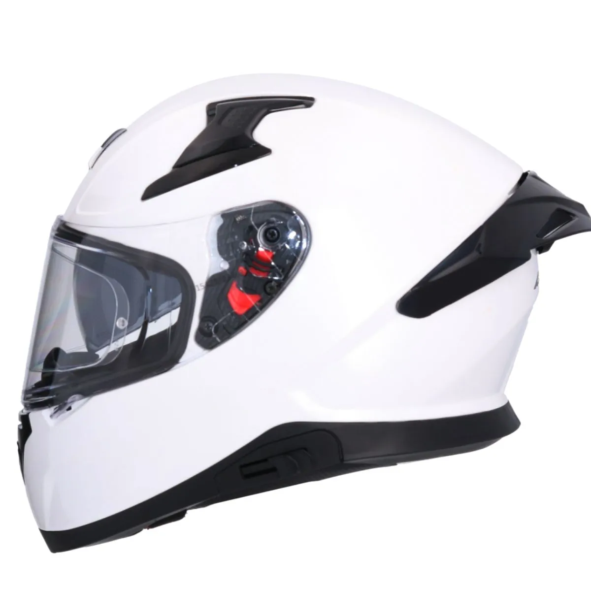 AXOR Katana Full Face Helmet Pinlock 30 visor close-up