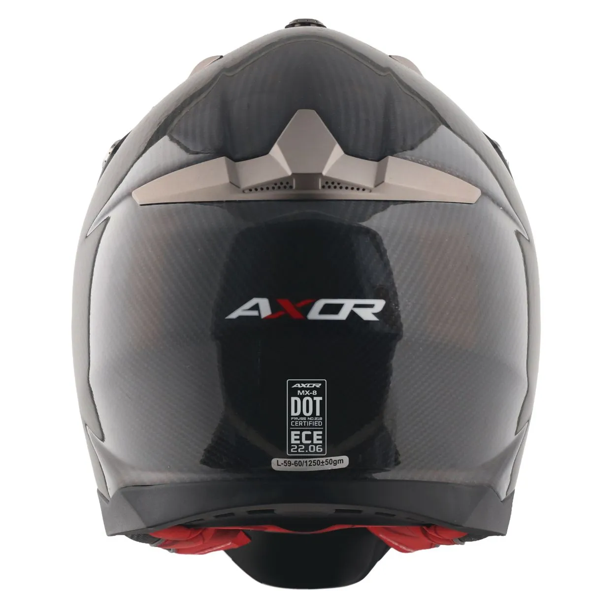 AXOR MX-917 Carbon Off Road Helmet ECE 22.06 DOT ISI certified