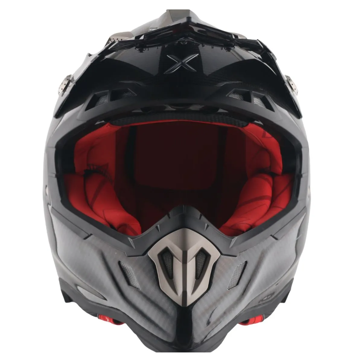 AXOR MX-917 Carbon Off Road Helmet – Carbon Black | ECE 22.06 & DOT Certified