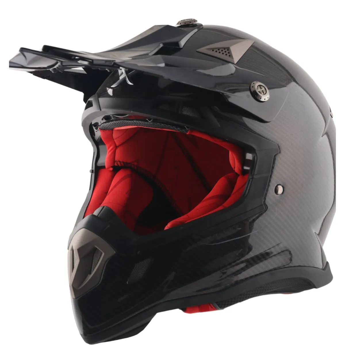 AXOR MX-917 Carbon Off Road Helmet dual density EPS interior