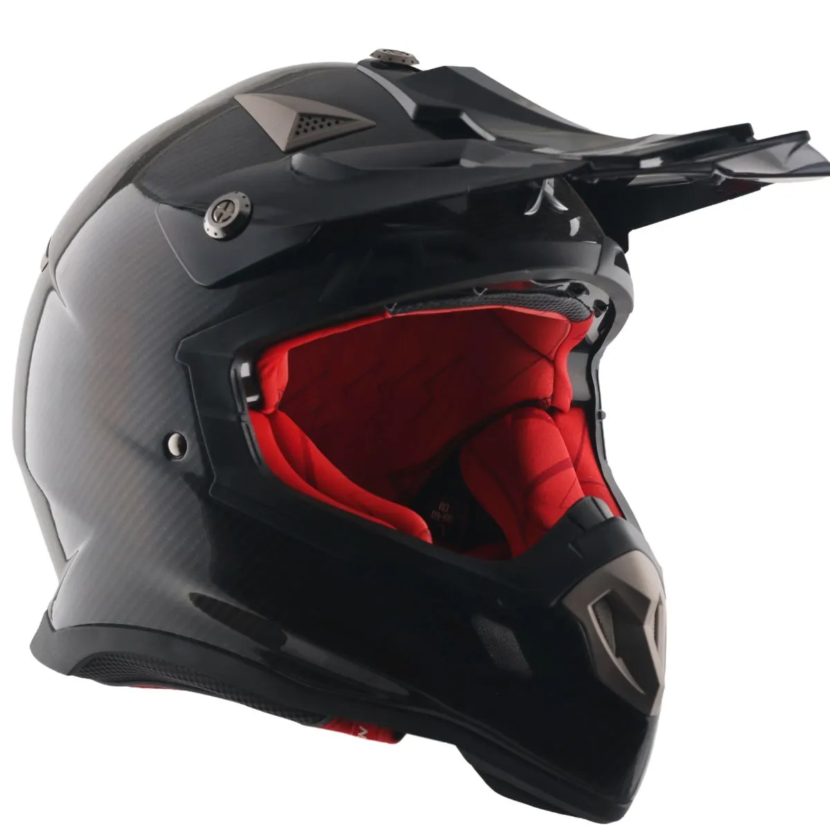 AXOR MX-917 Carbon Off Road Helmet Carbon Black right side view