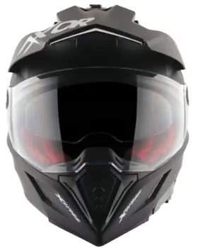 AXOR X-Cross Adventure Helmet Matt Black Front View