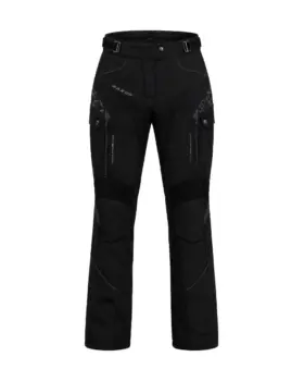 Raxus Luna Women's Motorcycle Pants Black front view