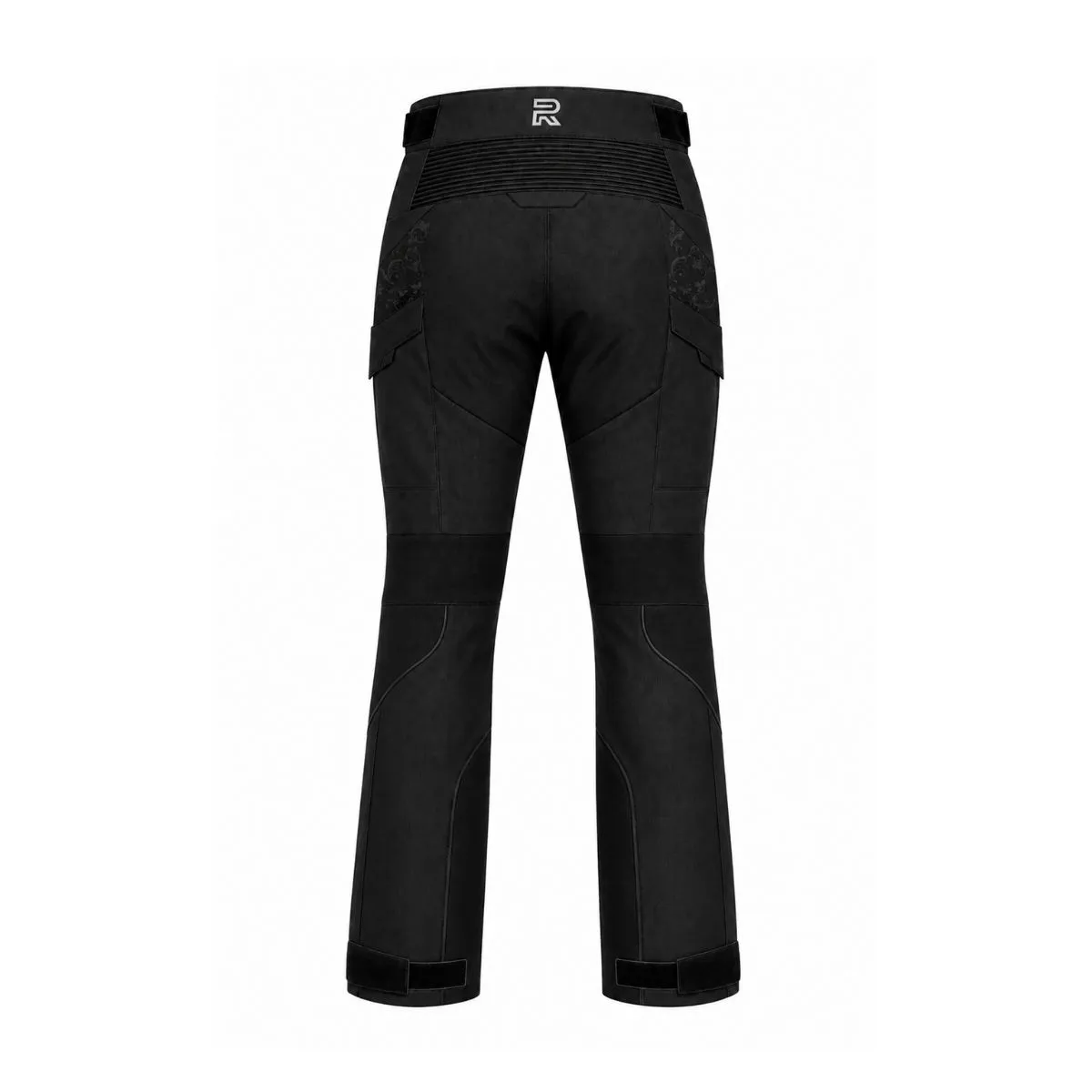 Raxus Luna Women's Motorcycle Pants Black rear view