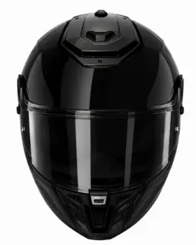 Raxus RXS Full Face Helmet Black Front View