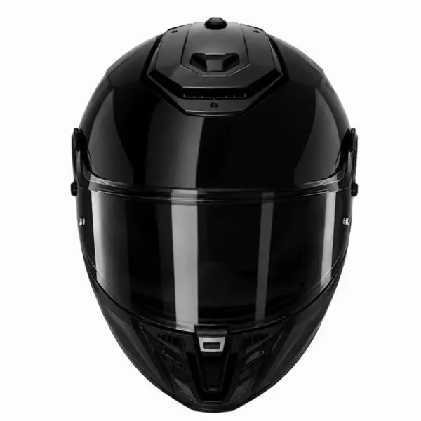 Raxus RXS Full Face Helmet Black Front View