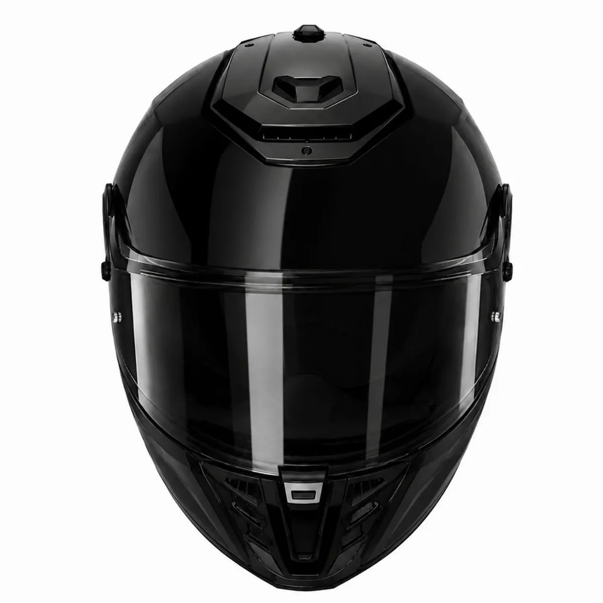 Raxus RXS Full Face Helmet Black Front View