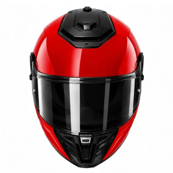 Raxus RXS Full Face Helmet Red Front View